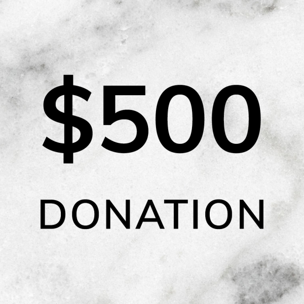 $500 Donation